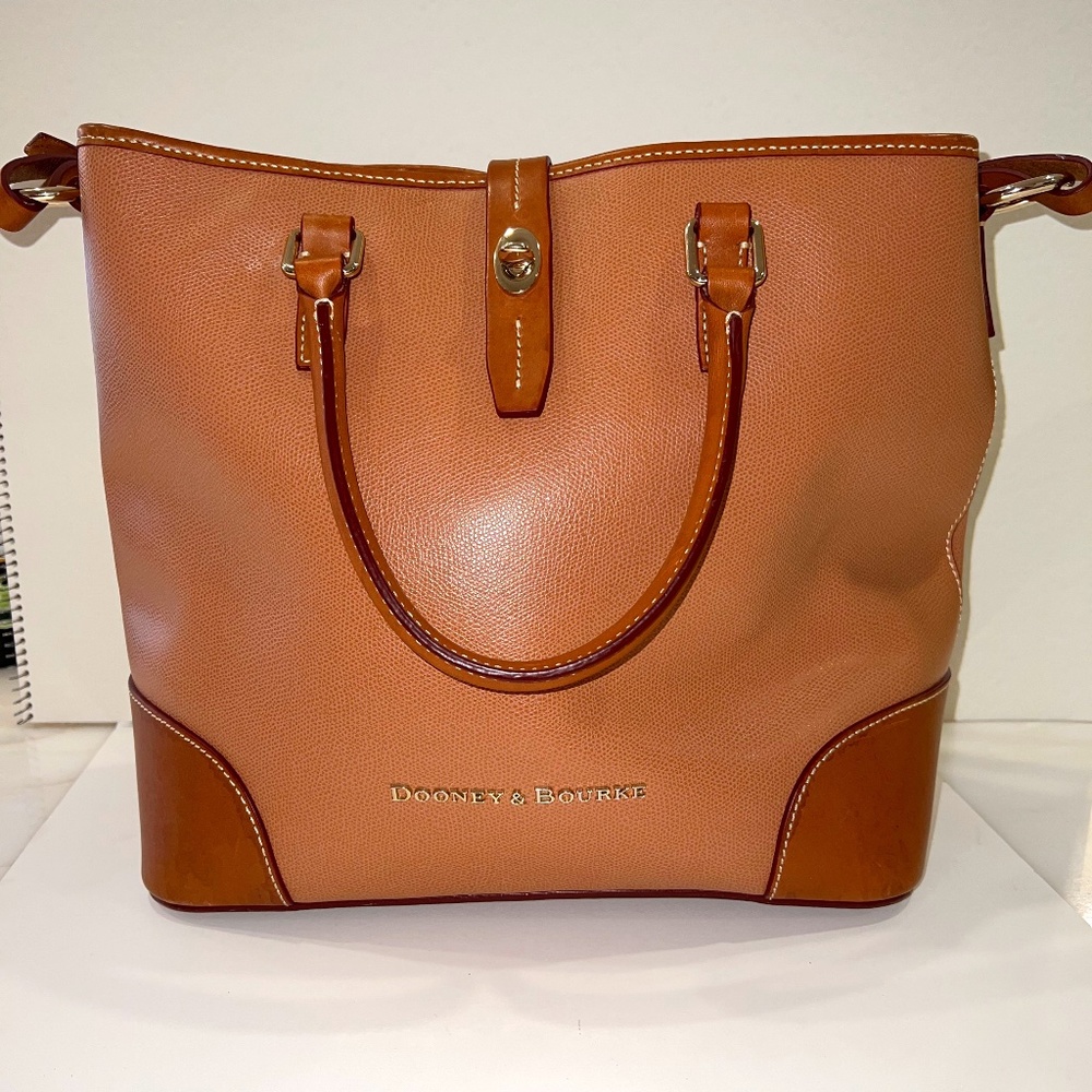 Dooney & Bourke Pebbled Leather Satchel